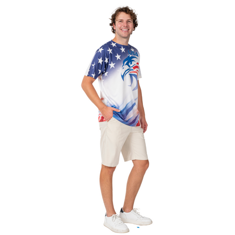 Men's USA Eagle Quick Dry T-Shirt