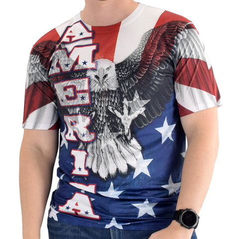 Men's America Quick Dry T-Shirt