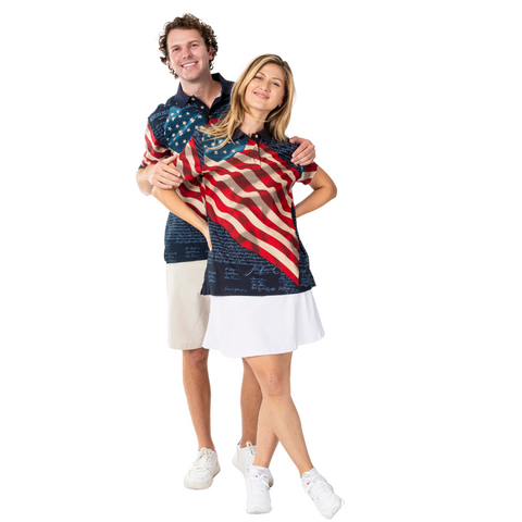 Women's Ultimate Patriot Polo - Navy