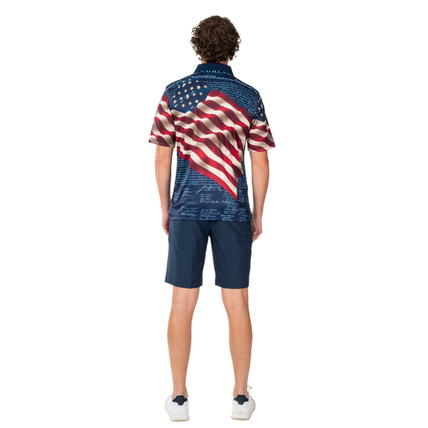 Men's Ultimate Patriot Tech Polo