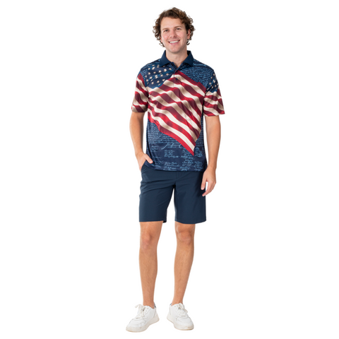 Men's Ultimate Patriot Tech Polo