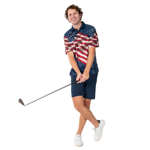 Men's Ultimate Patriot Tech Polo