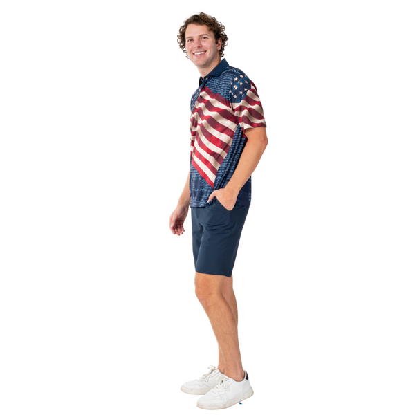 Men's Ultimate Patriot Tech Polo