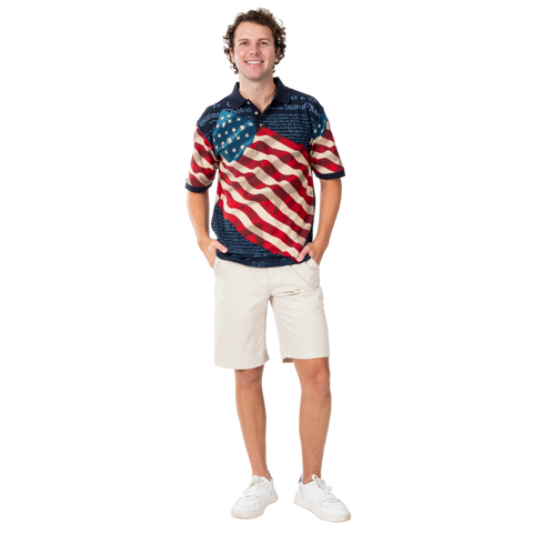 Men's Ultimate Patriot Polo Shirt