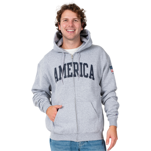 Unisex Champion America 1776 Full Zip Sweatshirt