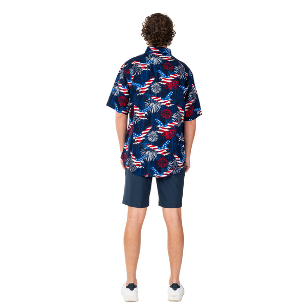 Men's Star-Spangled Celebration Button Down Shirt
