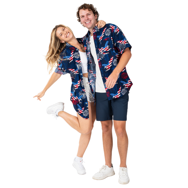 Men's Star-Spangled Celebration Button Down Shirt