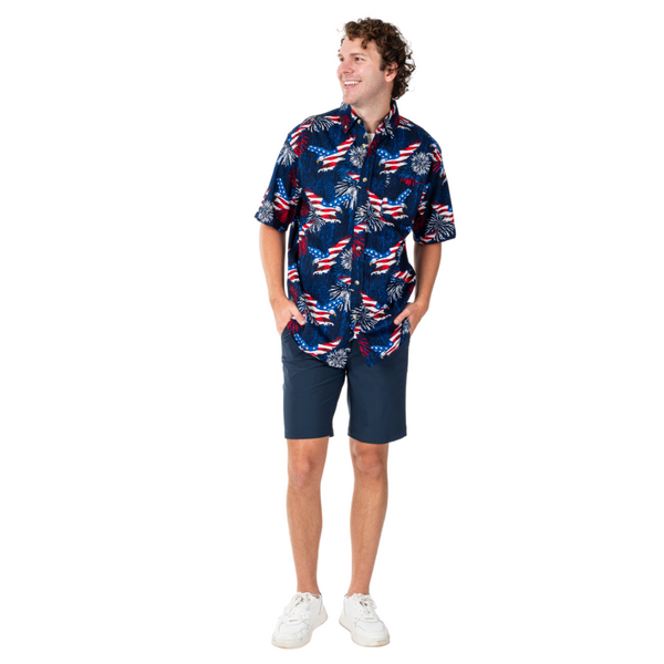 Men's Star-Spangled Celebration Button Down Shirt