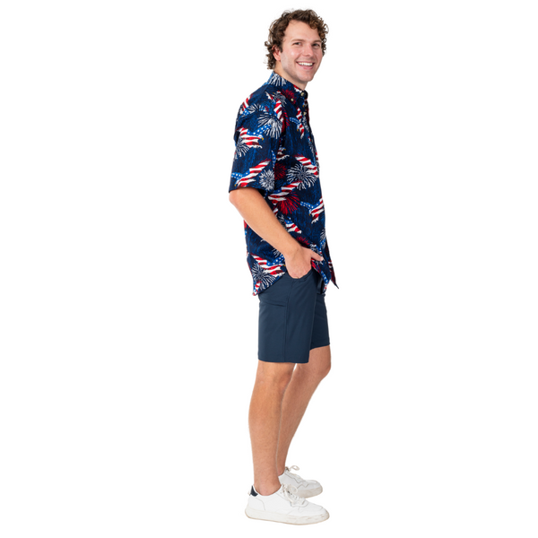 Men's Star-Spangled Celebration Button Down Shirt