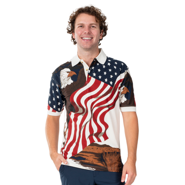Men's Liberty Spirit Polo Shirt