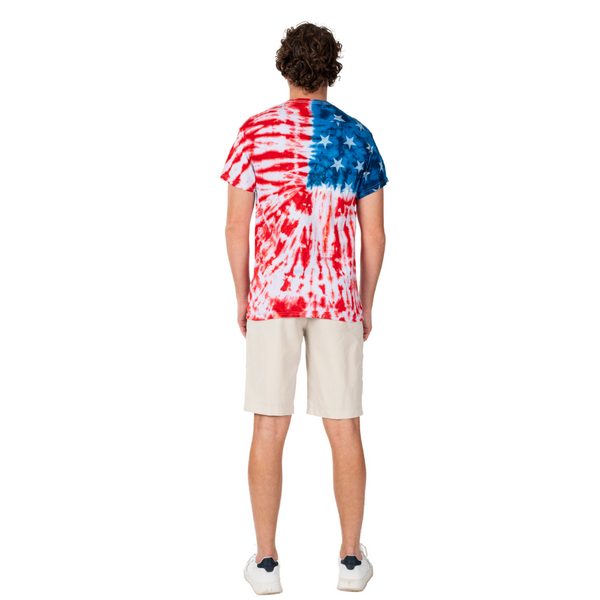 Men's 4th of July Tie-Dye T-Shirt