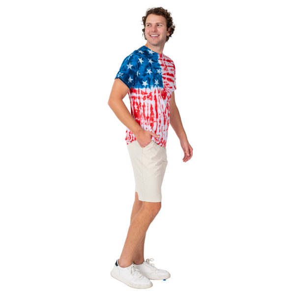 Men's 4th of July Tie-Dye T-Shirt