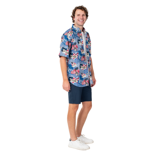 Men's Patriots Legacy Button Down Shirt