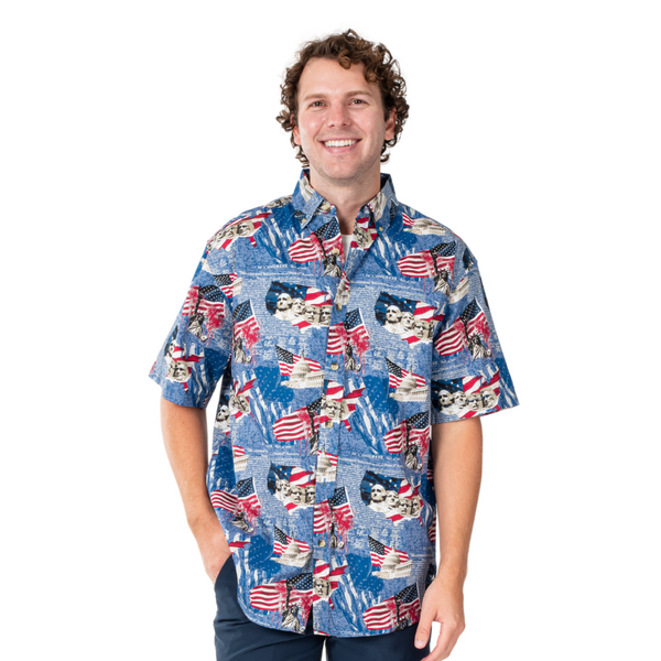 Men's Patriots Legacy Button Down Shirt