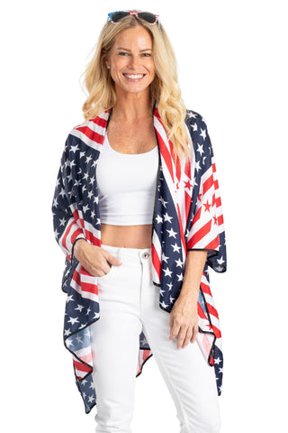 Women's 4th of July Vest