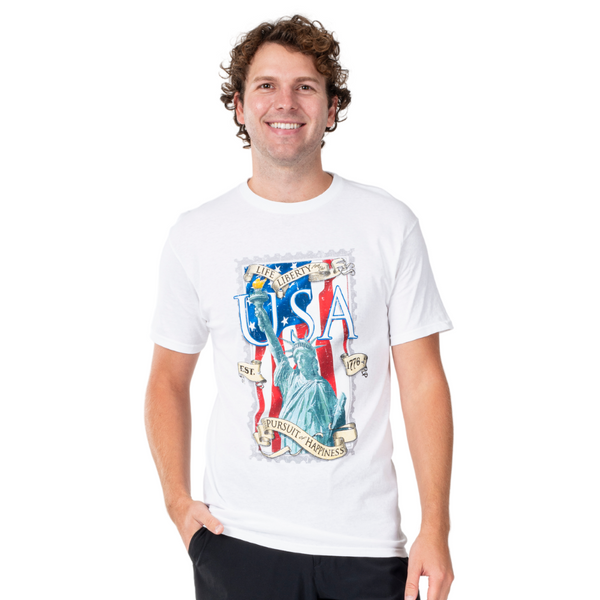Men's  Liberty Stamp Tee