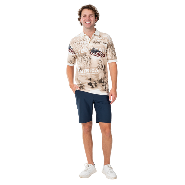 Men's Patriot's Pinnacle Polo Shirt