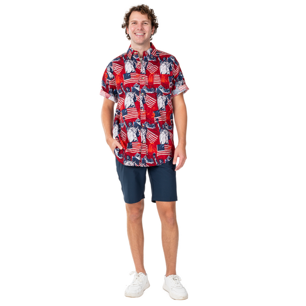 Men's Patriot Gallery Button-Down Shirt