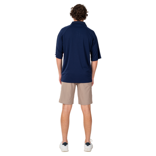 Men's Freedom Tech Polo Shirt-Navy