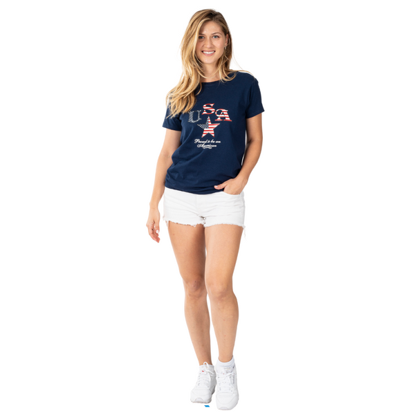 Women's Patriotic 1776 Freedom Tee