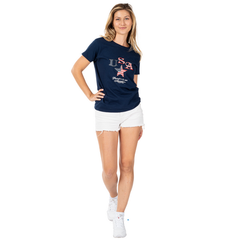 Women's Patriotic 1776 Freedom Tee