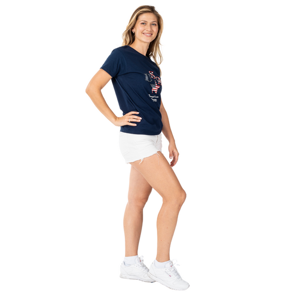 Women's Patriotic 1776 Freedom Tee