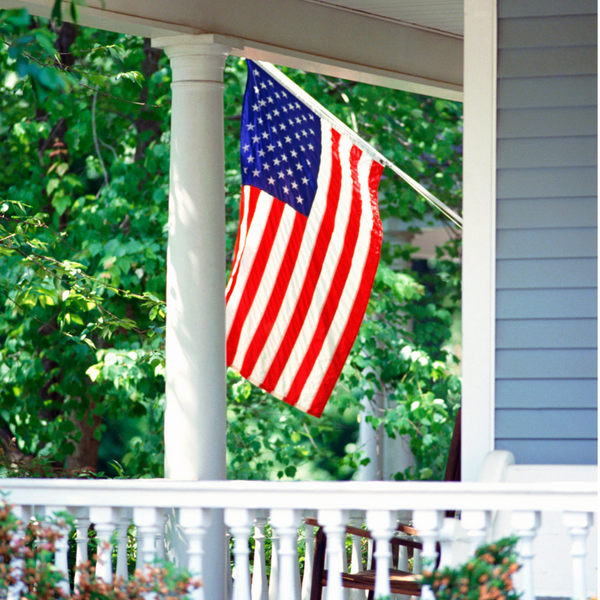 Annin Made in USA 3x5 NYL-GLO American Flag