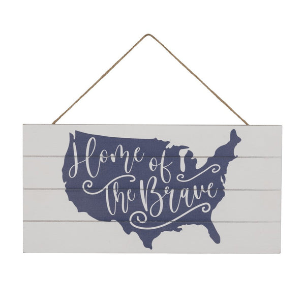 Home of the Brave 4 Piece Patriotic Decor Bundle