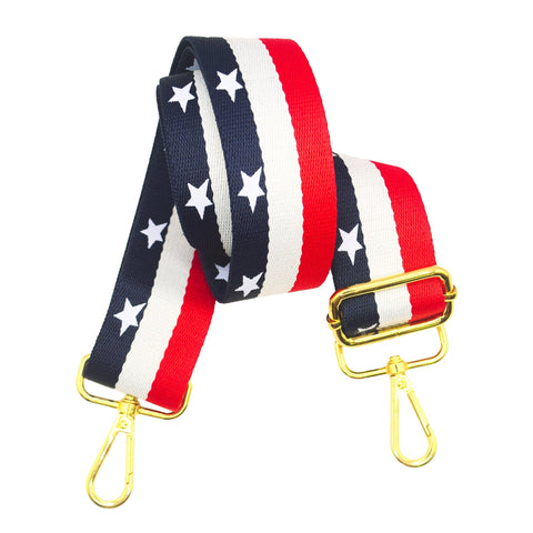 Stars and Stripes Americana Crossbody Purse Strap