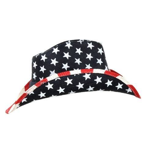 American Flag Cowboy Hat - 4th of july shirts