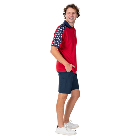 Men's Stars and Stripes Heritage Polo