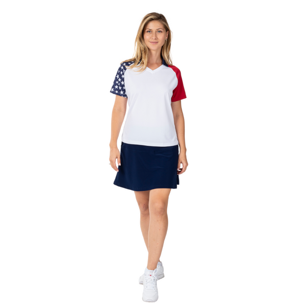 Women's Stars and Stripes Heritage Polo
