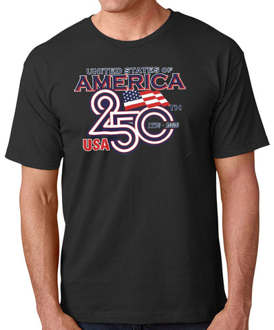 250th Patriot Made in USA - 250th Anniversary - T-Shirt - 4th of July Shirts
