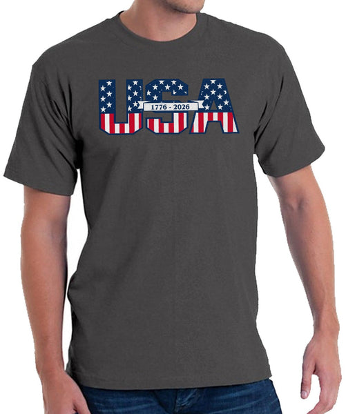 Founders’ Scroll Made in USA - 250th Anniversary - T-Shirt - 4th of July Shirts