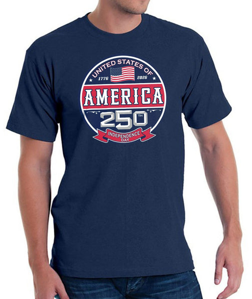 United States of America Made in USA - 250th Anniversary - T-Shirt - 4th of July Shirts