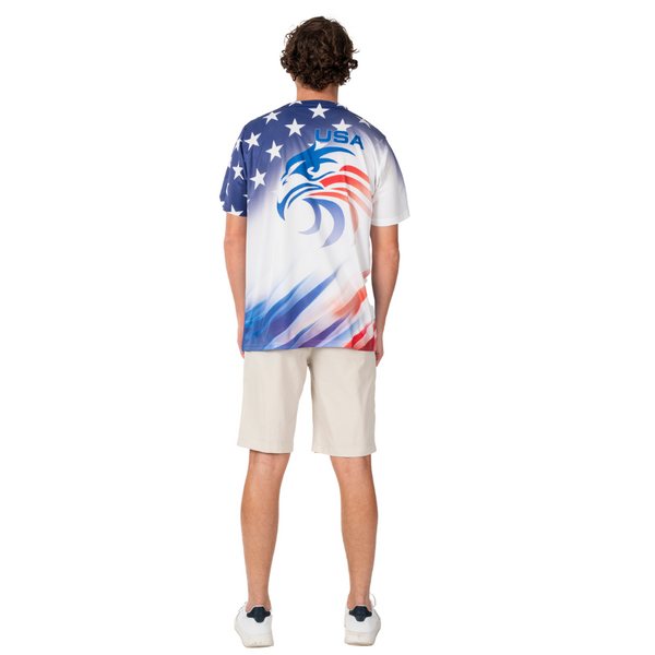 Men's USA Eagle Quick Dry T-Shirt