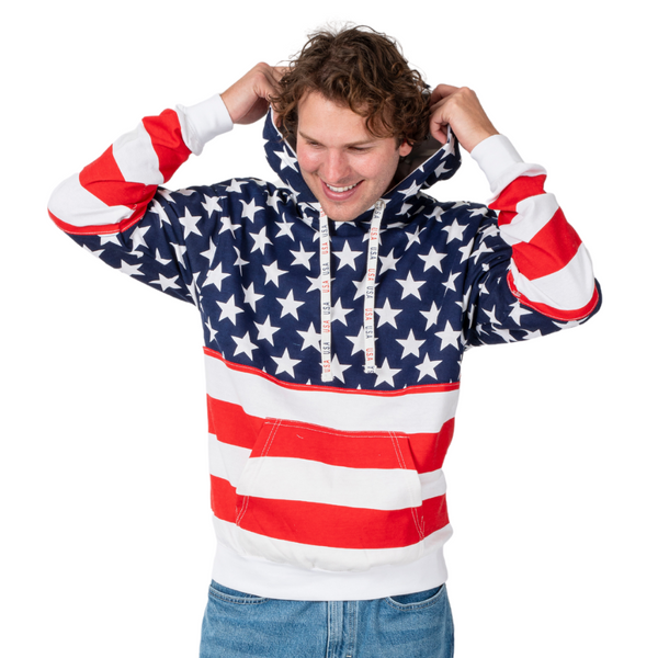Red White Blue-Pullover