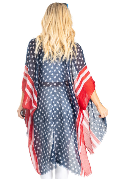 Women's Patriotic Vest Topper