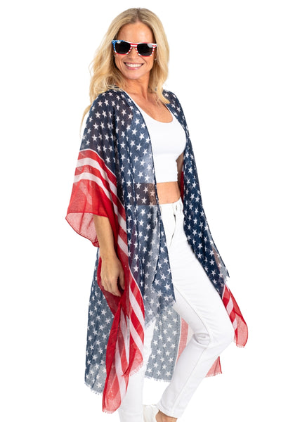 Women's Patriotic Vest Topper