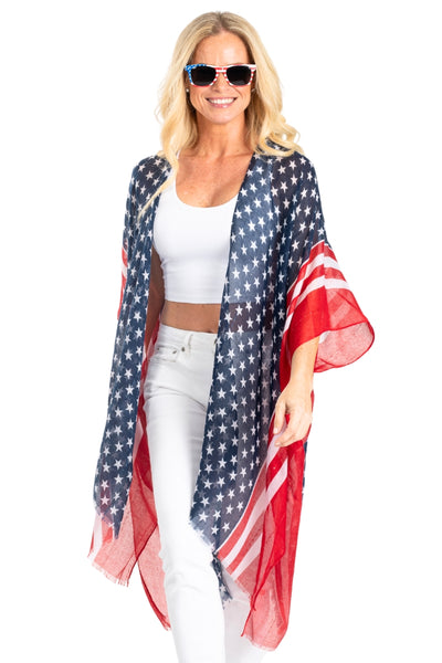 Women's Patriotic Vest Topper