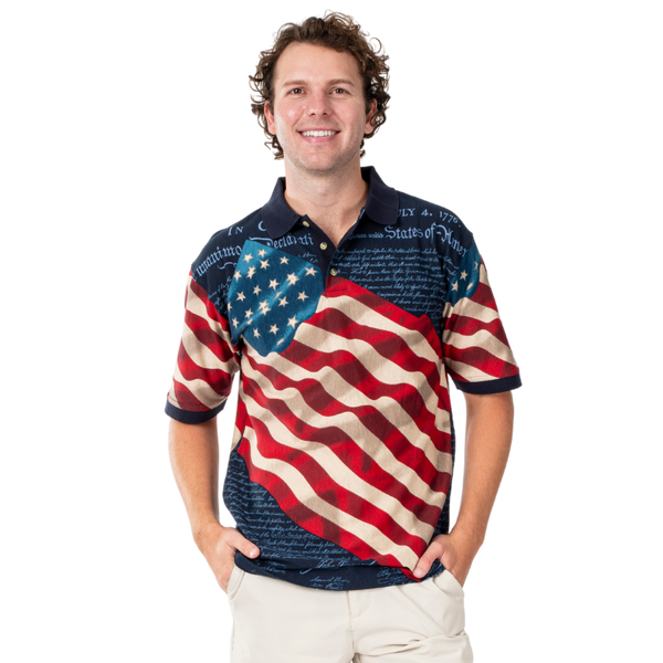 Men's Ultimate Patriot Polo Shirt