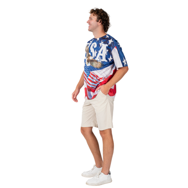 USA Flying Eagle Quick Dry T-Shirt