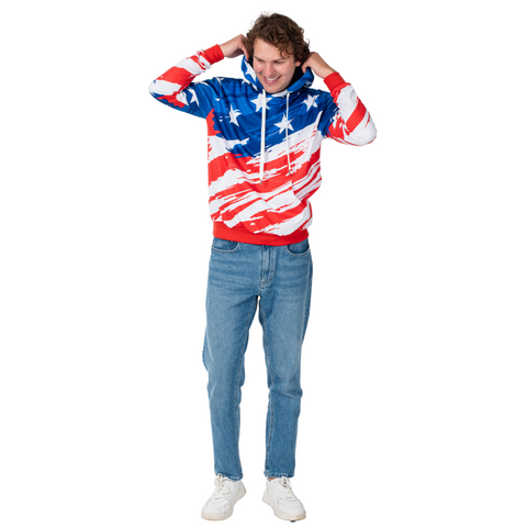 Men's Stars and Stripes Tech Hoodie