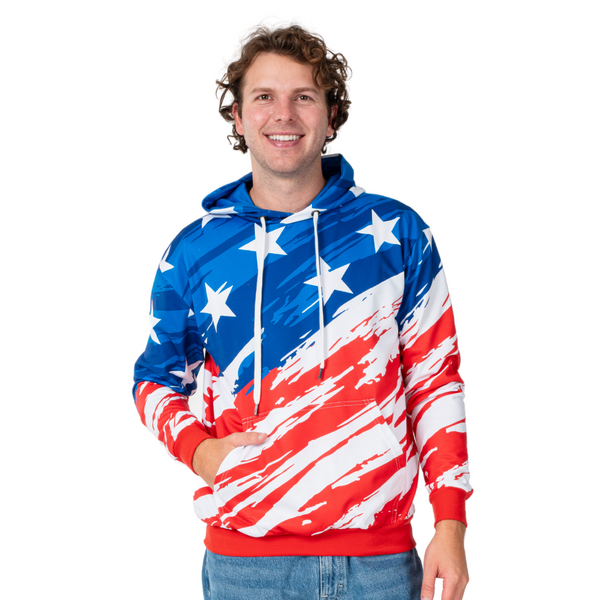 Men's Stars and Stripes Tech Hoodie