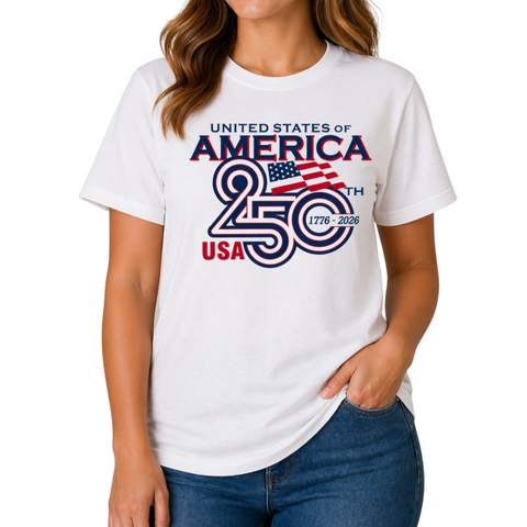 Winged Patriot Made in USA Women's T-Shirt | 250th Anniversary