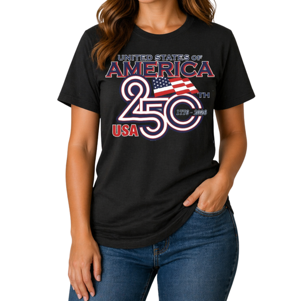 Winged Patriot Made in USA Women's T-Shirt | 250th Anniversary