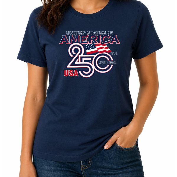 Winged Patriot Made in USA Women's T-Shirt | 250th Anniversary