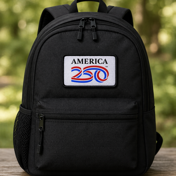 250th Anniversary Iron-On Rectangle Patches