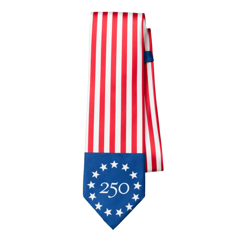 250th Anniversary Flag Tie
