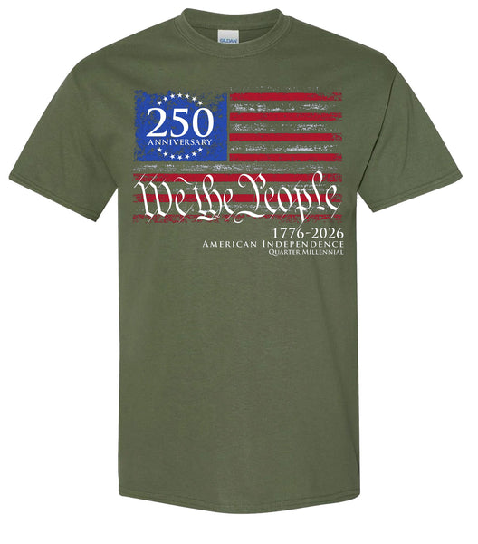 We The People - 250th Anniversary T-Shirt - The Flag Shirt